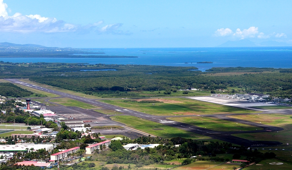 Guadeloupe Airport is located 3 km from Pointe-a-Pitre city centre.